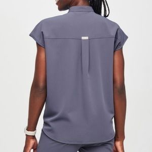 Space Gray Rafaela™ - Oversized Scrub Top